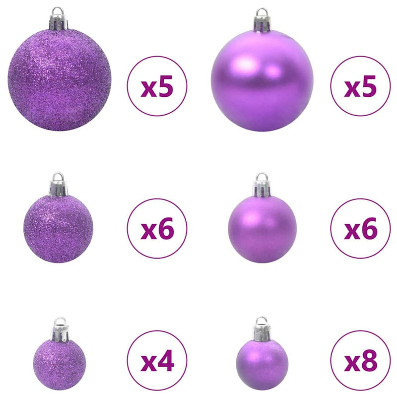 vidaXL Mű karácsonyfa Zöld 105 x 105 x 150 cm PVC és Műanyag és Acél