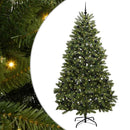 vidaXL Mű karácsonyfa 300 LED-del Zöld 270 cm PVC és fém