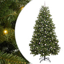 vidaXL Mű karácsonyfa 300 LED-del Zöld 270 cm PVC és fém