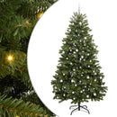 vidaXL Mű karácsonyfa 300 LED-del Zöld 270 cm PVC és fém