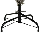 vidaXL Mű karácsonyfa 300 LED-del Zöld és Fehér 270 cm PVC és fém