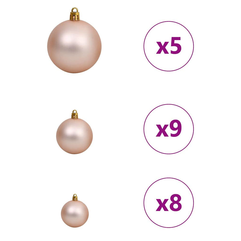 vidaXL Mű karácsonyfa Zöld 55 x 55 x 120 cm PVC és Műanyag és Acél