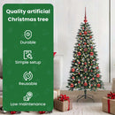vidaXL Mű karácsonyfa 150 LED-del Zöld 120 cm PVC és Műanyag és Acél