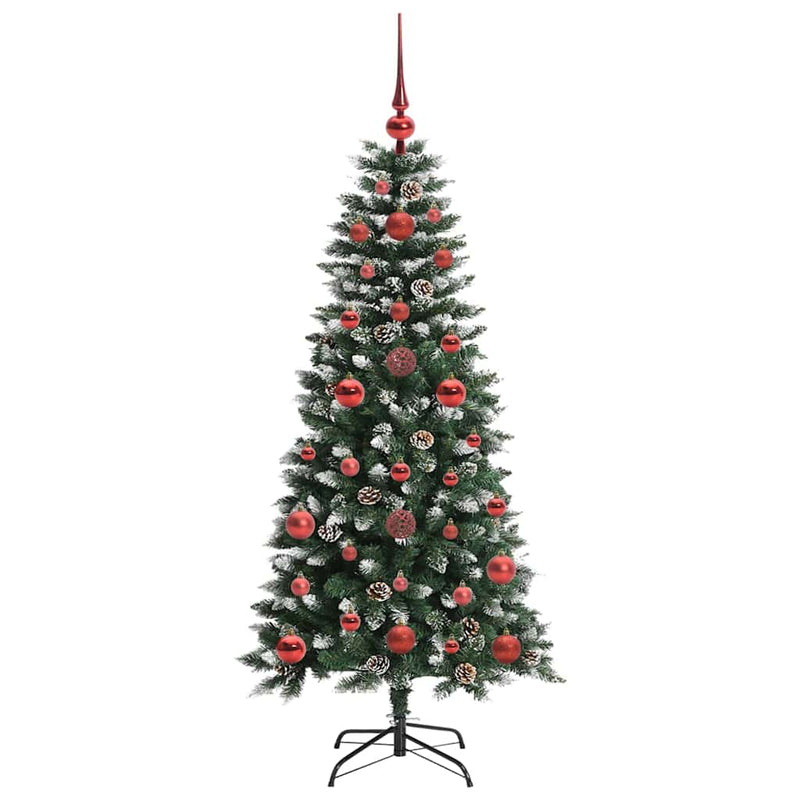 vidaXL Mű karácsonyfa Zöld 50 x 50 x 120 cm PVC és Műanyag és Acél