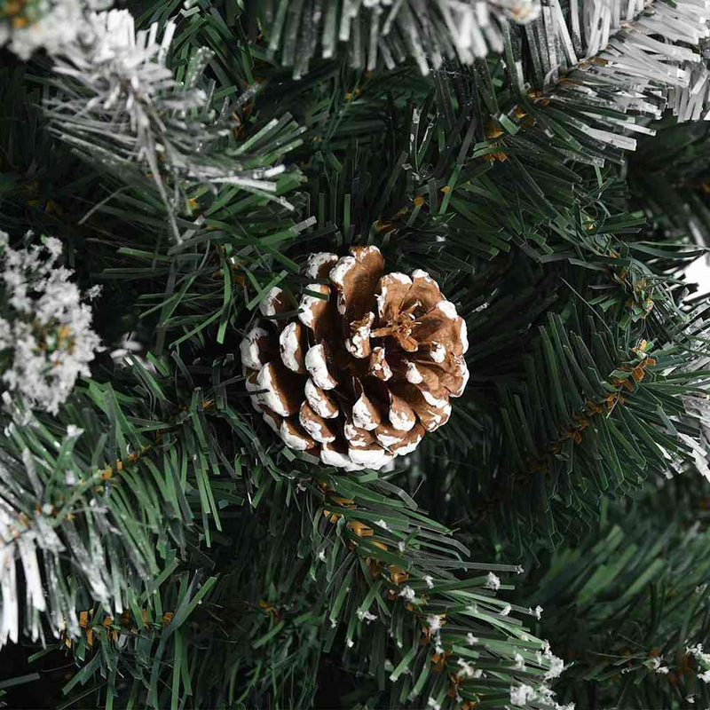 vidaXL Mű karácsonyfa Zöld 55 x 55 x 120 cm PVC és Műanyag és Acél
