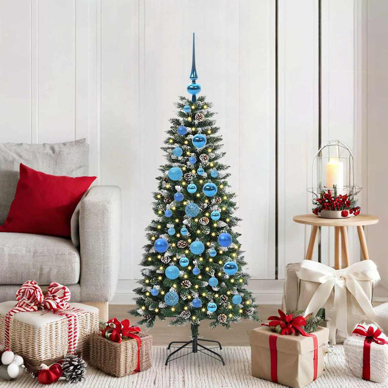 vidaXL Mű karácsonyfa Zöld 50 x 50 x 120 cm PVC és Műanyag és Acél