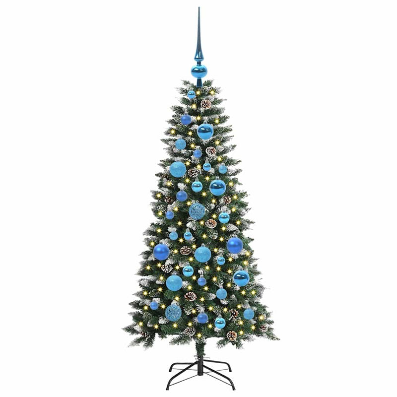 vidaXL Mű karácsonyfa Zöld 50 x 50 x 120 cm PVC és Műanyag és Acél