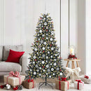 vidaXL Mű karácsonyfa Zöld 99 x 99 x 180 cm PVC és Műanyag és Acél