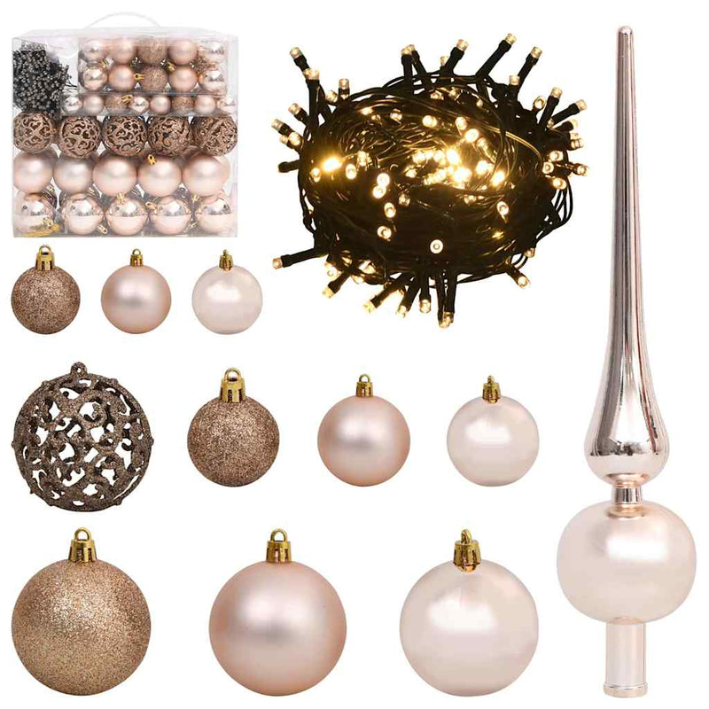 vidaXL Mű karácsonyfa Zöld 114 x 114 x 210 cm PVC és Műanyag és Acél