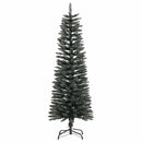 vidaXL Mű karácsonyfa 150 LED-del Zöld 120 cm PVC és Műanyag és Acél