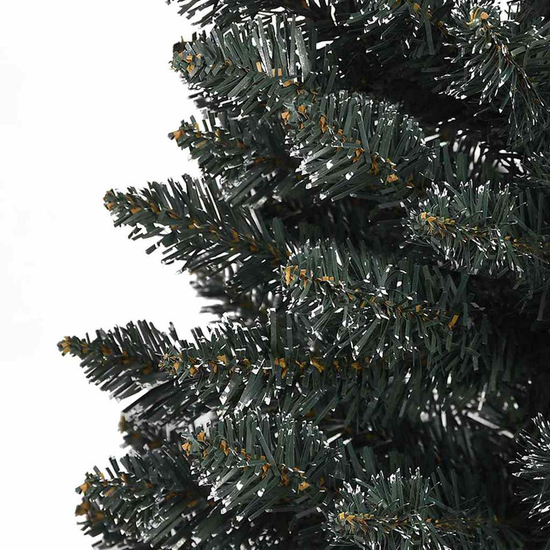 vidaXL Mű karácsonyfa with Decorative String Lights Zöld 150 cm PVC