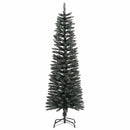 vidaXL Mű karácsonyfa 150 LED-del Zöld 150 cm PVC és Műanyag és Acél