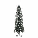 vidaXL Mű karácsonyfa 150 LED-del Zöld 150 cm PVC és Műanyag és Acél