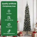 vidaXL Mű karácsonyfa 300 LED-del Zöld 180 cm PVC és Műanyag és Acél