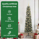 vidaXL Mű karácsonyfa 300 LED-del Zöld 180 cm PVC és Műanyag és Acél