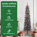 vidaXL Mű karácsonyfa 300 LED-del Zöld 180 cm PVC és Műanyag és Acél