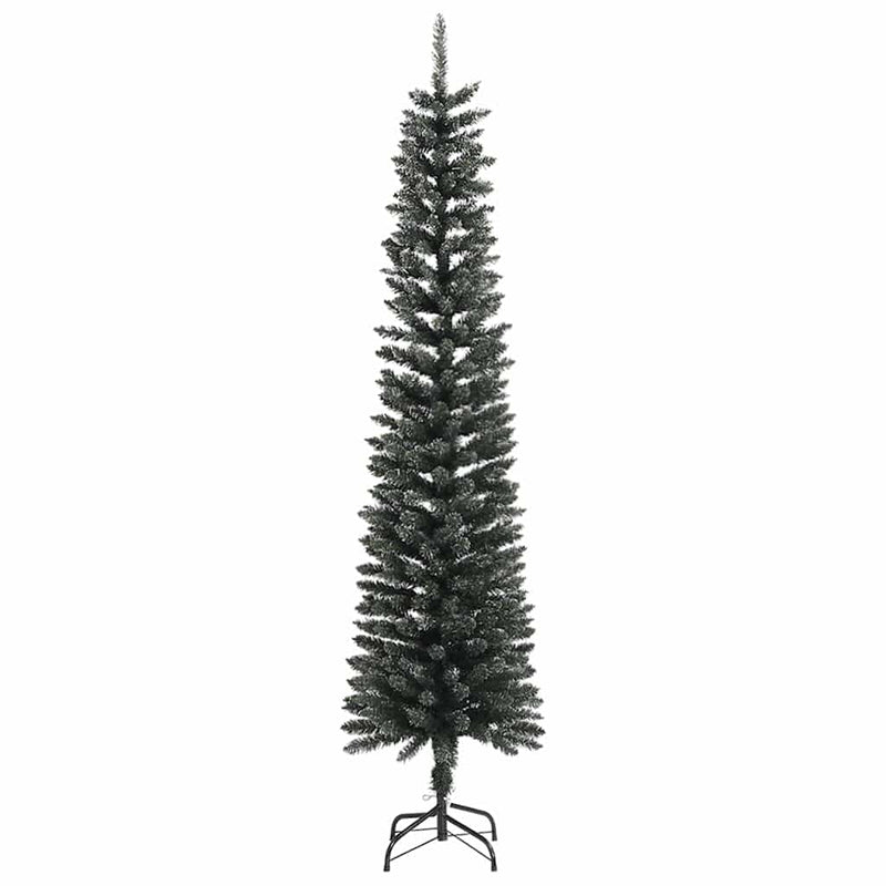 vidaXL Mű karácsonyfa Zöld 50.5 x 50.5 x 180 cm PVC és Műanyag és Acél