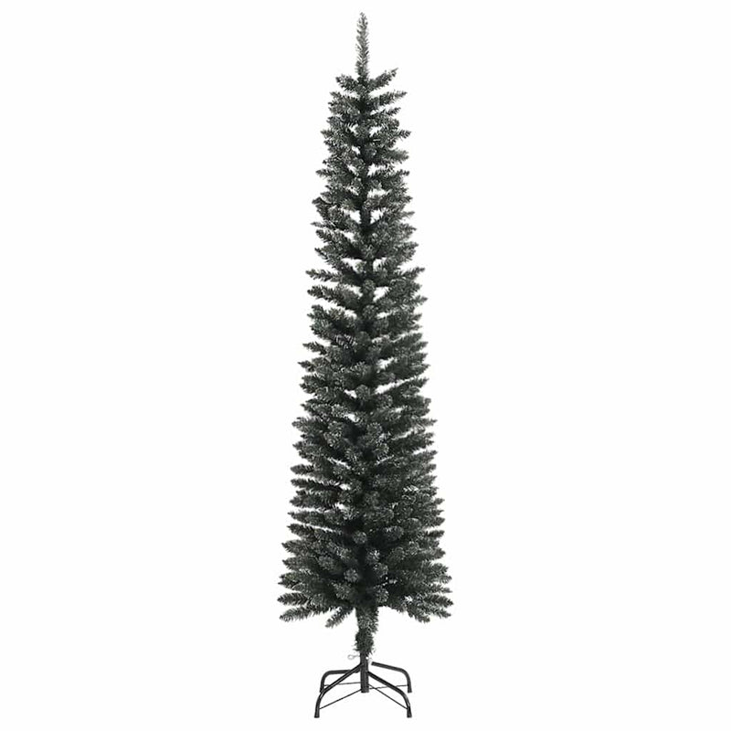 vidaXL Mű karácsonyfa Zöld 58 x 58 x 210 cm PVC és Műanyag és Acél