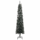 vidaXL Mű karácsonyfa 300 LED-del Zöld 210 cm PVC és Műanyag és Acél