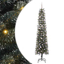 vidaXL Mű karácsonyfa 300 LED-del Zöld 240 cm PVC és Műanyag és Acél