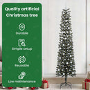 vidaXL Mű karácsonyfa 300 LED-del Zöld 240 cm PVC és Műanyag és Acél
