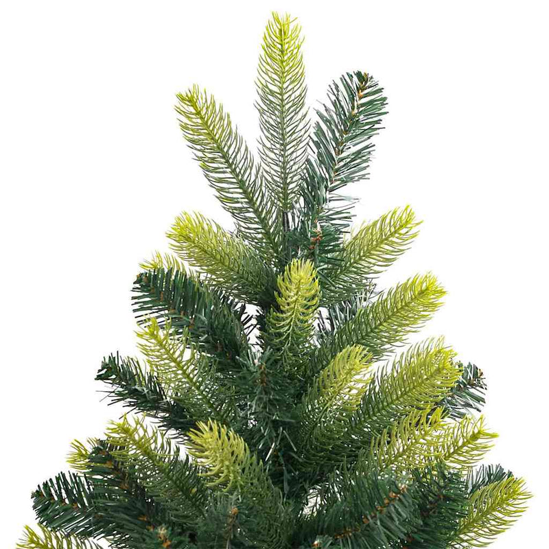 vidaXL Mesterséges Hajlított Karácsonyfák 150 LED-del Zöld 120 cm