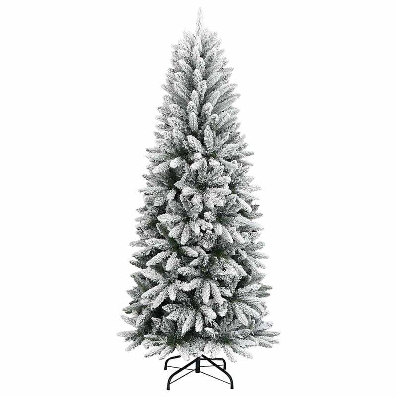 vidaXL Mű karácsonyfa 150 LED-del állvánnyal Fehér 53 x 53 x 120 cm