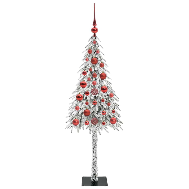 vidaXL Karácsonyfa 150 LED-del állvánnyal Fehér 120 cm PE és Acél