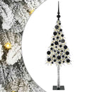 vidaXL Karácsonyfa 150 LED-del állvánnyal Fehér 120 cm PE és Acél