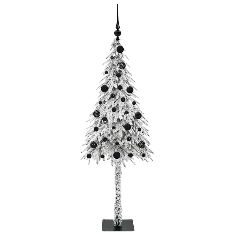 vidaXL Karácsonyfa 150 LED-del állvánnyal Fehér 150 cm PE és Acél