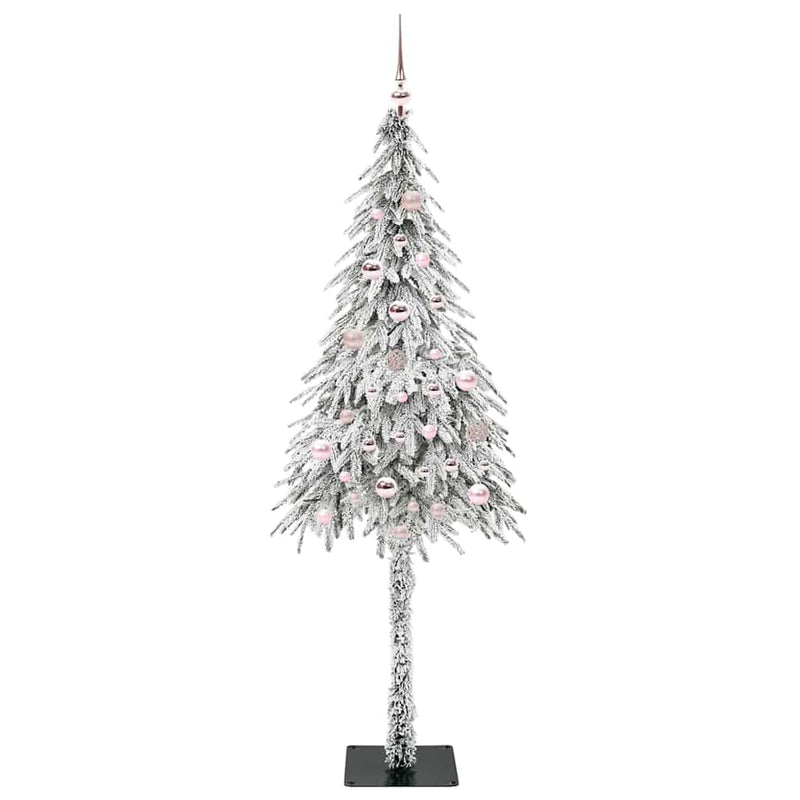 vidaXL Karácsonyfa 150 LED-del állvánnyal Fehér 150 cm PE és Acél