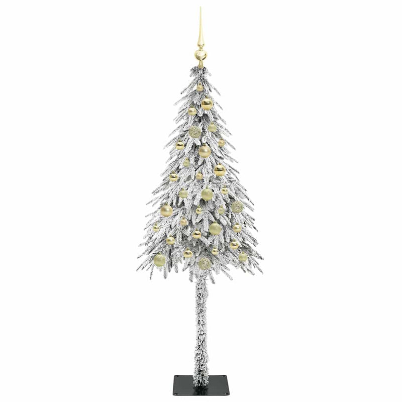 vidaXL Karácsonyfa 150 LED-del állvánnyal Fehér 150 cm PE és Acél