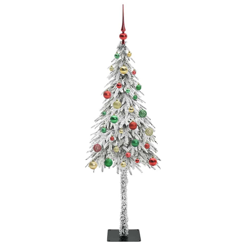 vidaXL Karácsonyfa 150 LED-del állvánnyal Fehér 150 cm PE és Acél