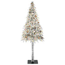 vidaXL Karácsonyfa 300 LED-del állvánnyal Fehér 180 cm PE és Acél