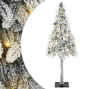 vidaXL Karácsonyfa 300 LED-del állvánnyal Fehér 180 cm PE és Acél