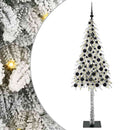 vidaXL Karácsonyfa 300 LED-del állvánnyal Fehér 180 cm PE és Acél