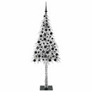 vidaXL Karácsonyfa 300 LED-del állvánnyal Fehér 180 cm PE és Acél