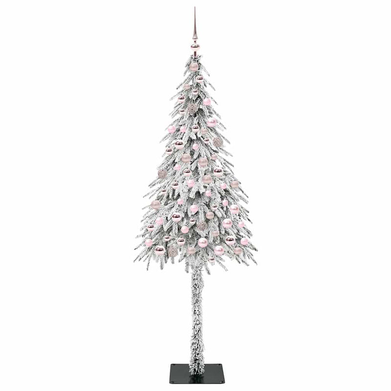 vidaXL Karácsonyfa 300 LED-del állvánnyal Fehér 180 cm PE és Acél