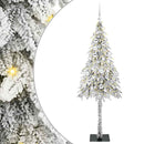 vidaXL Karácsonyfa 300 LED-del állvánnyal Fehér 180 cm PE és Acél