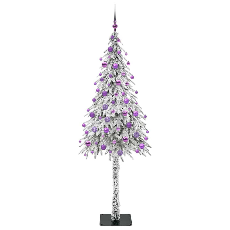 vidaXL Karácsonyfa 300 LED-del állvánnyal Fehér 180 cm PE és Acél