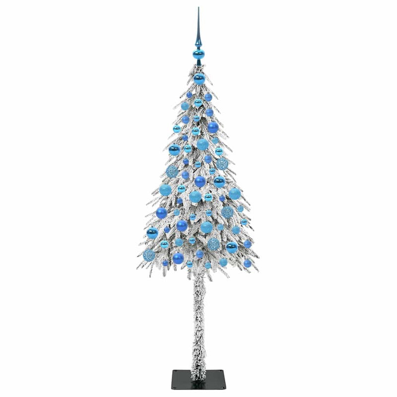 vidaXL Karácsonyfa 300 LED-del állvánnyal Fehér 180 cm PE és Acél