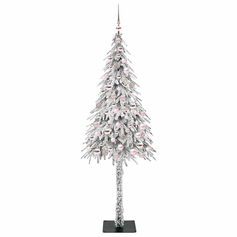vidaXL Karácsonyfa 300 LED-del állvánnyal Fehér 210 cm PE és Acél