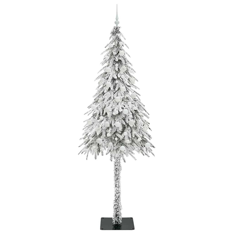 vidaXL Karácsonyfa 300 LED-del állvánnyal Fehér 210 cm PE és Acél