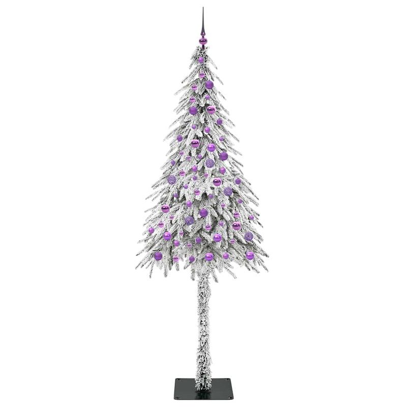 vidaXL Karácsonyfa 300 LED-del állvánnyal Fehér 210 cm PE és Acél