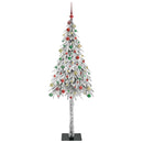 vidaXL Karácsonyfa 300 LED-del állvánnyal Fehér 210 cm PE és Acél