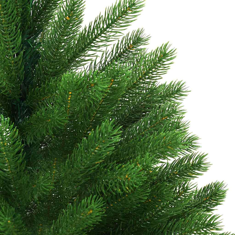 vidaXL Karácsonyfa 150 LED-del állvánnyal Zöld 120 cm PE