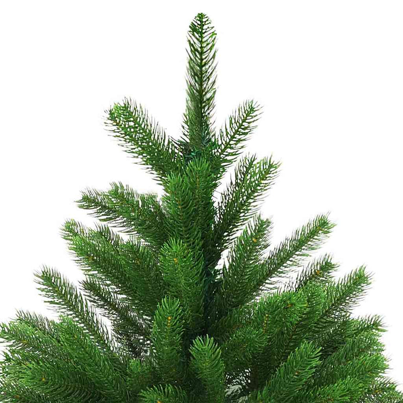 vidaXL Karácsonyfa 150 LED-del állvánnyal Zöld 120 cm PE