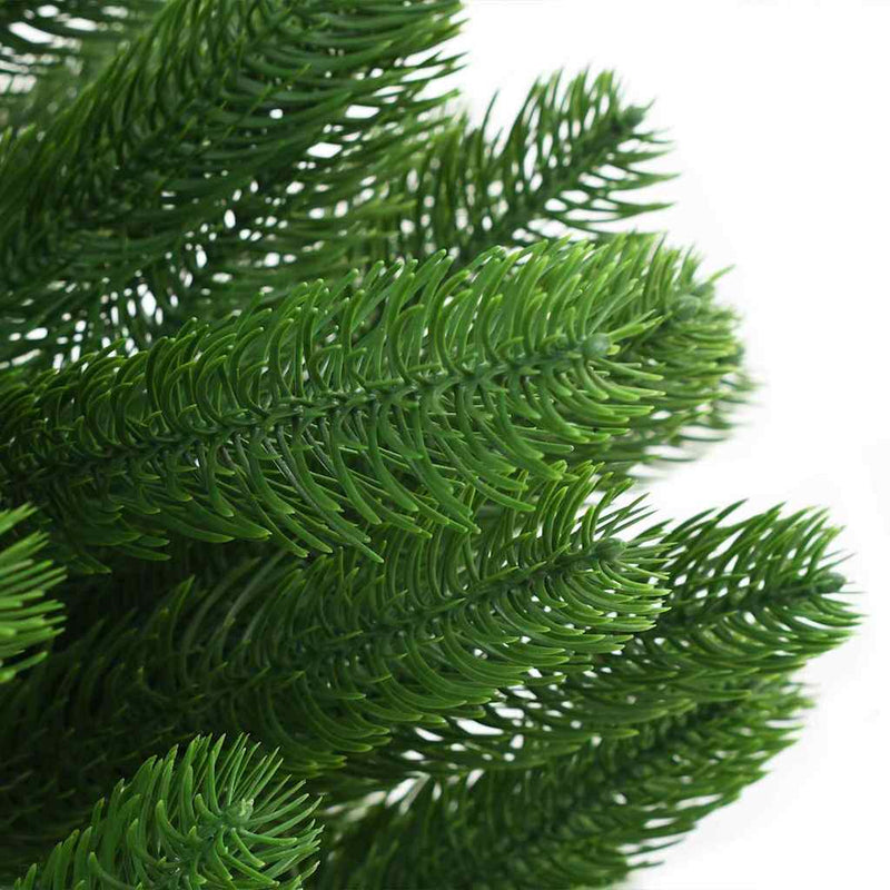 vidaXL Karácsonyfa 300 LED-del állvánnyal Zöld 180 cm PE