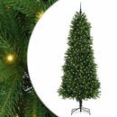 vidaXL Karácsonyfa 300 LED-del állvánnyal Zöld 240 cm PE
