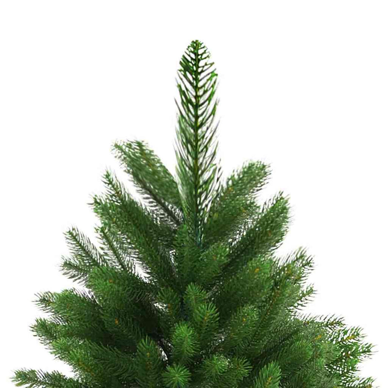 vidaXL Karácsonyfa 300 LED-del állvánnyal Zöld 240 cm PE